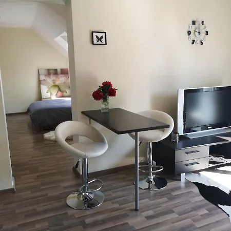Cozy Little City Penthouse With Terrace And Free Parking Apartman *